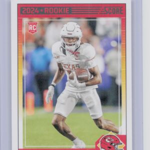 2024 Score Xavier Worthy RC #324 Chiefs