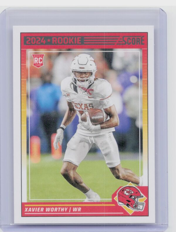 2024 Score Xavier Worthy RC #324 Chiefs