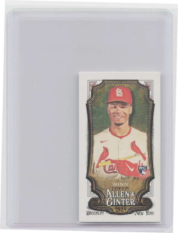 2024 Topps Allen & Ginter Masyn Winn Mini A&G Back RC #24 Cardinals