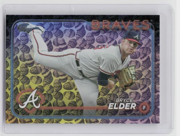 2024 Topps Bryce Elder Holiday Eggs #48 Braves
