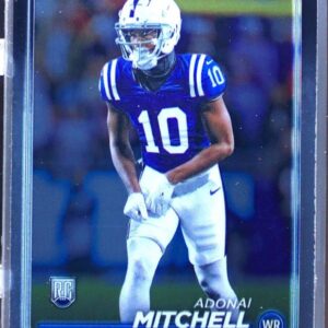 2024 Topps Chrome Adonai Mitchell RC #210 Colts