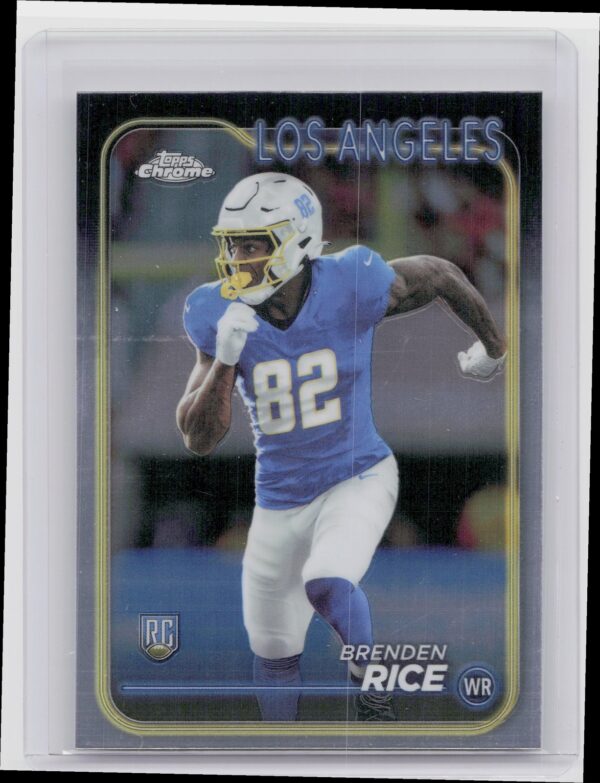 2024 Topps Chrome Brenden Rice RC 241 Chargers