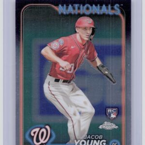 2024 Topps Chrome Jacob Young RC #264 Nationals