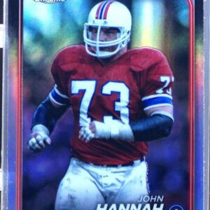 2024 Topps Chrome John Hannah Refractor #129 Patriots