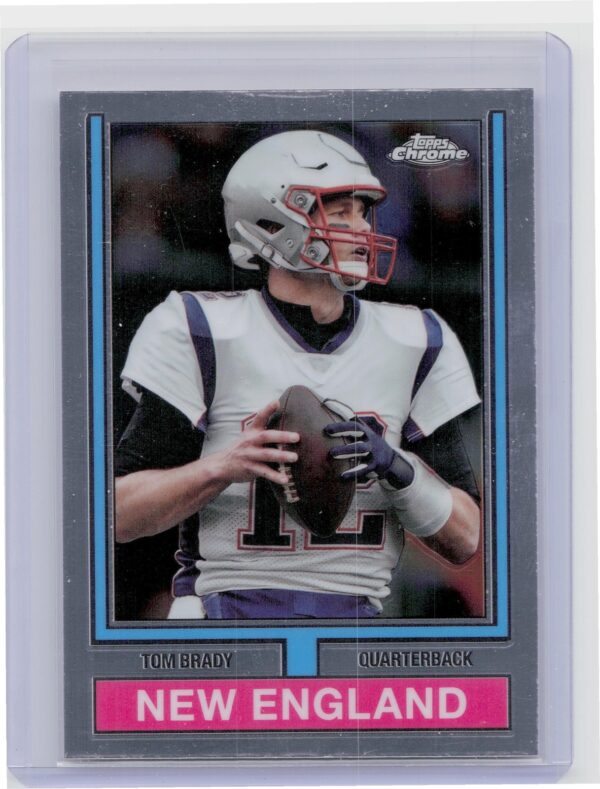 2024 Topps Chrome Tom Brady 74TF-16 Patriots 1974 Topps Football