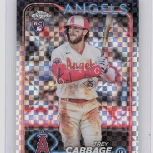 2024 Topps Chrome Trey Cabbage X Fractors #226 Angels