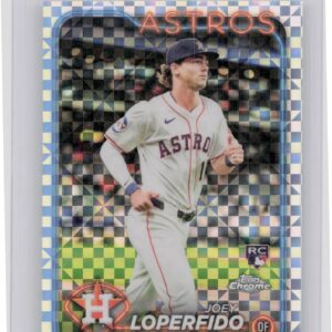 2024 Topps Chrome Update Joey Loperfido X Fractors RC #USC140 Astros