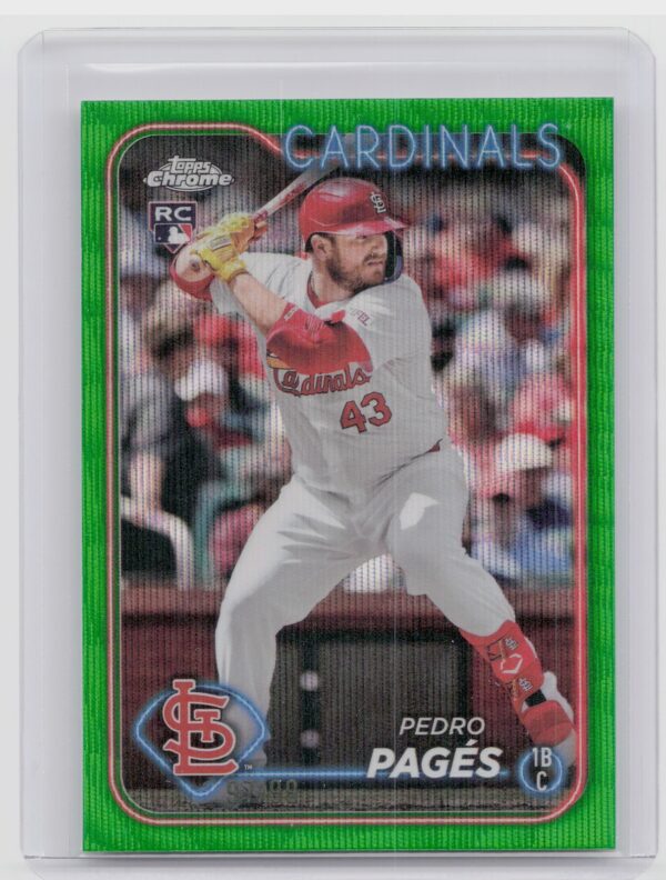 2024 Topps Chrome Update Pedro Pages Refractors #USC29 Cardinals