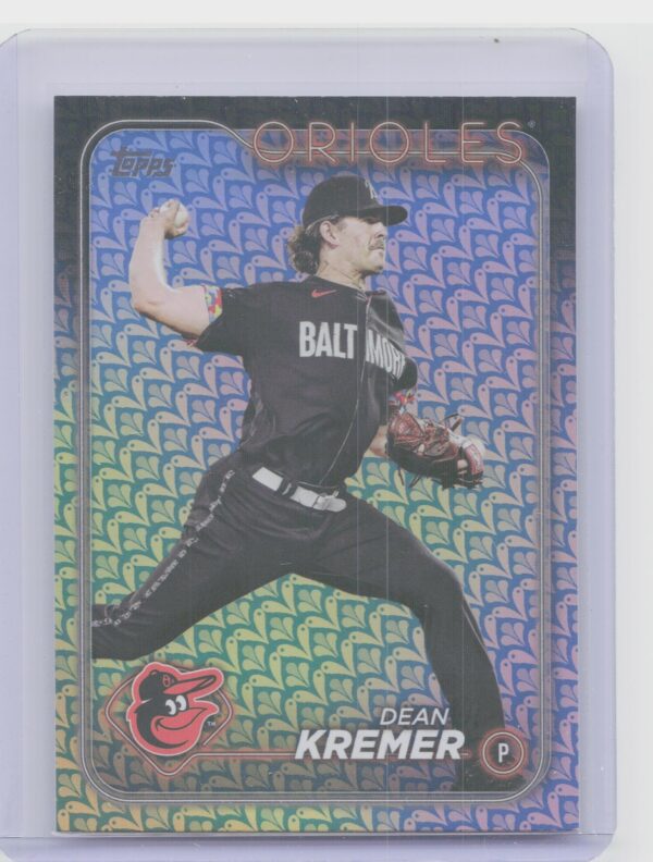 2024 Topps Dean Kremer Holiday #336 Orioles