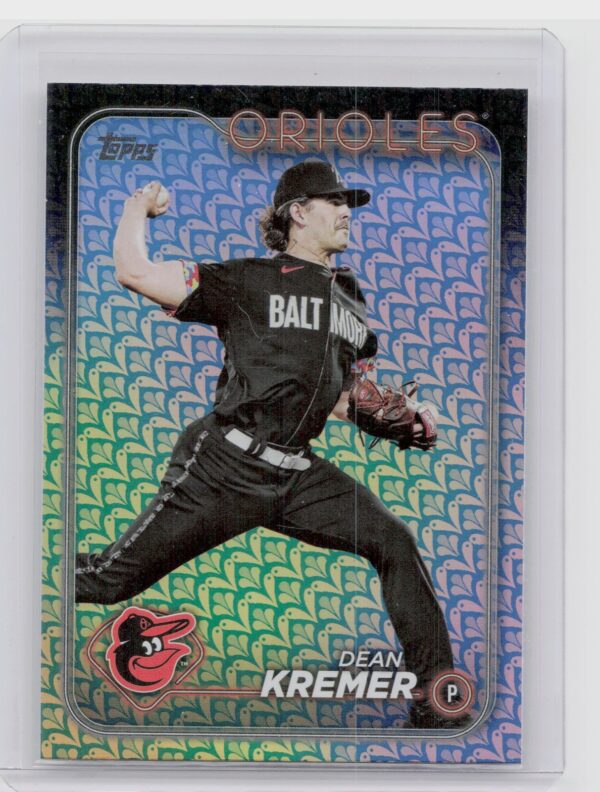 2024 Topps Dean Kremer Holiday #336 Orioles