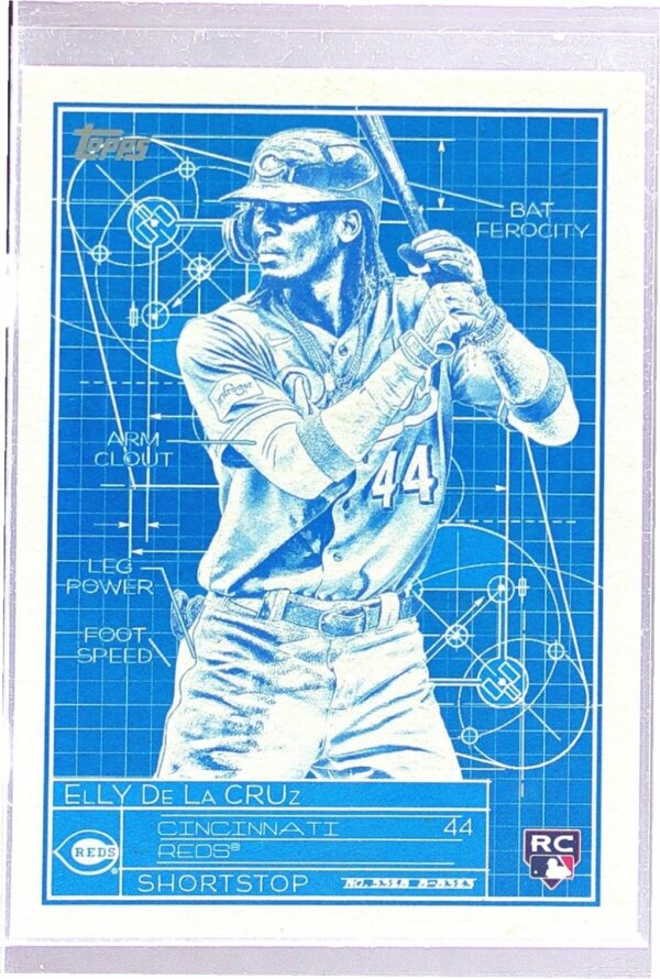 2024 Topps Elly De La Cruz RC #SB-15 Reds Superstar Blueprint