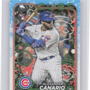 2024 Topps Holiday Alexander Canario Rookie H86 Cubs