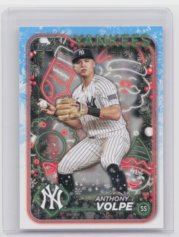 2024 Topps Holiday Anthony Volpe #H24 Yankees
