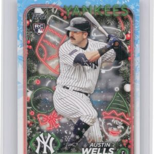 2024 Topps Holiday Austin Wells Rookie H2 Yankees