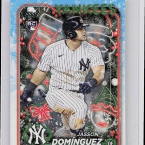 2024 Topps Holiday Jasson Domínguez RC #H75 Yankees
