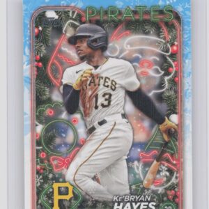 2024 Topps Holiday Ke'Bryan Hayes #H167 Pirates