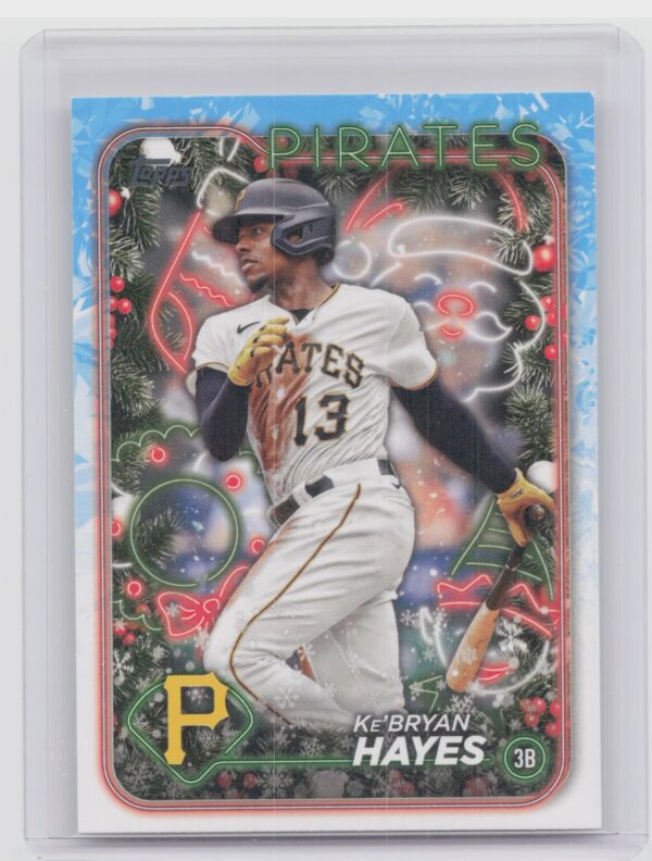 2024 Topps Holiday Ke'Bryan Hayes #H167 Pirates