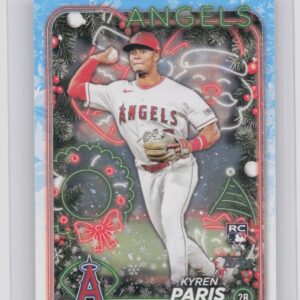 2024 Topps Holiday Kyren Paris RC #H130 Angels