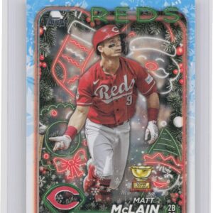 2024 Topps Holiday Matt Mclain H185 Reds