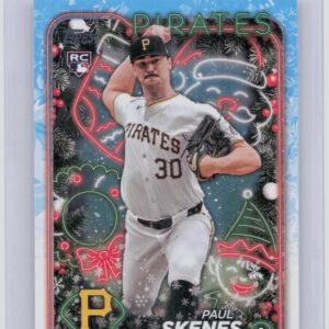 2024 Topps Holiday Paul Skenes RC #H165 Pirates