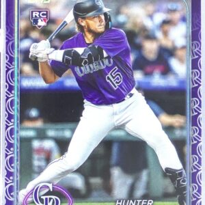 2024 Topps Hunter Goodman Purple RC #432 Rockies