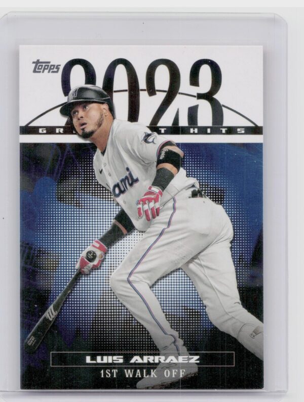 2024 Topps Luis Arraez Greatest Hits #23GH-6 Marlins 2023