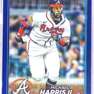 2024 Topps Michael Harris II Royal Blue #243 Braves