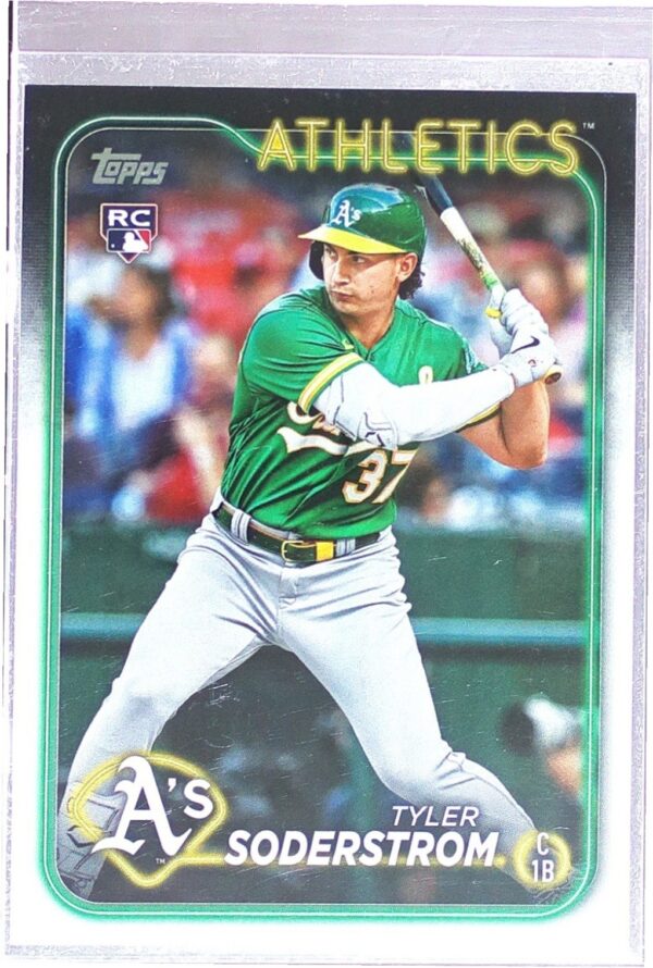 2024 Topps Tyler Soderstrom RC #244 Athletics