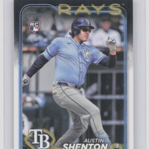 2024 Topps Update Austin Shenton RC #US275 Rays