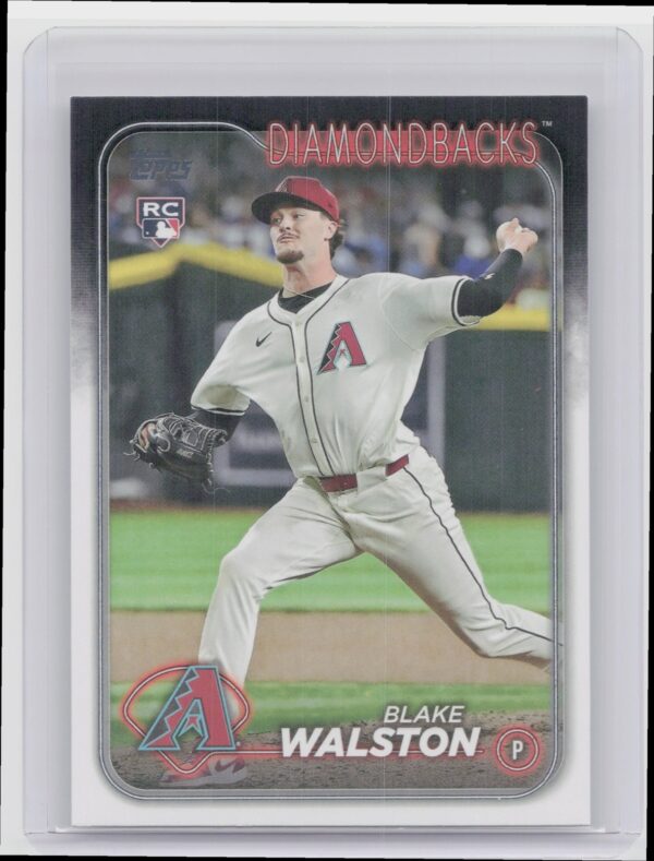2024 Topps Update Blake Walston RC #US29 Diamondbacks