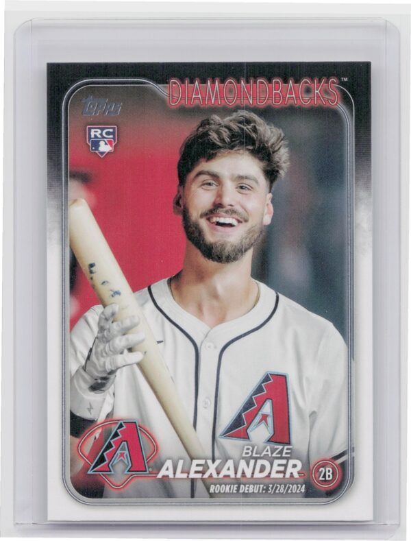 2024 Topps Update Blaze Alexander RC #US265 Diamondbacks