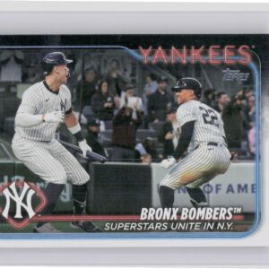 2024 Topps Update Bronx Bombers: Superstars Unite in N.Y. (Judge / Juan Soto)