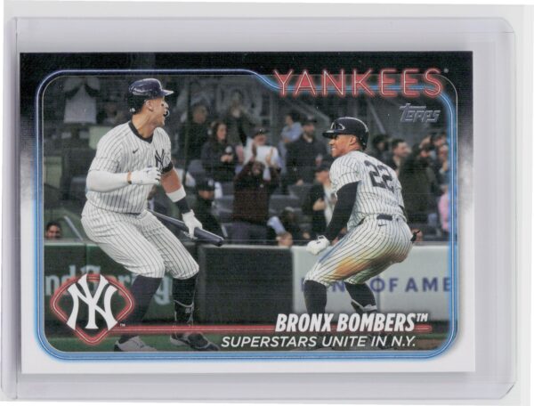 2024 Topps Update Bronx Bombers: Superstars Unite in N.Y. (Judge / Juan Soto)