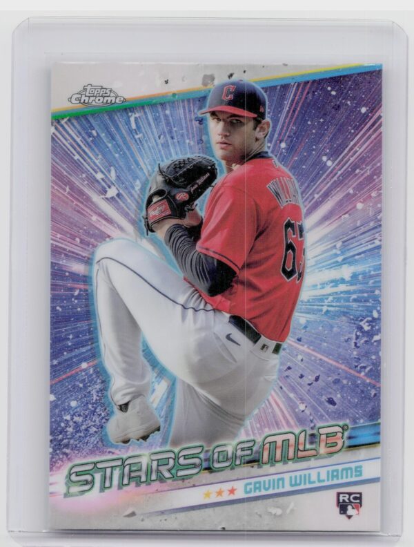 2024 Topps Update Gavin Williams #CSMLB-74 Guardians Stars of MLB Chrome