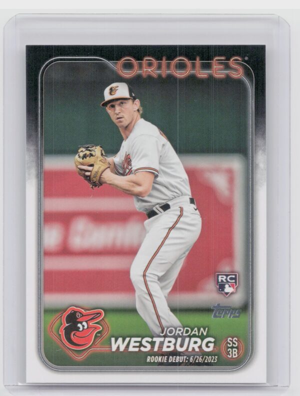 2024 Topps Update Jordan Westburg RC #US125 Orioles