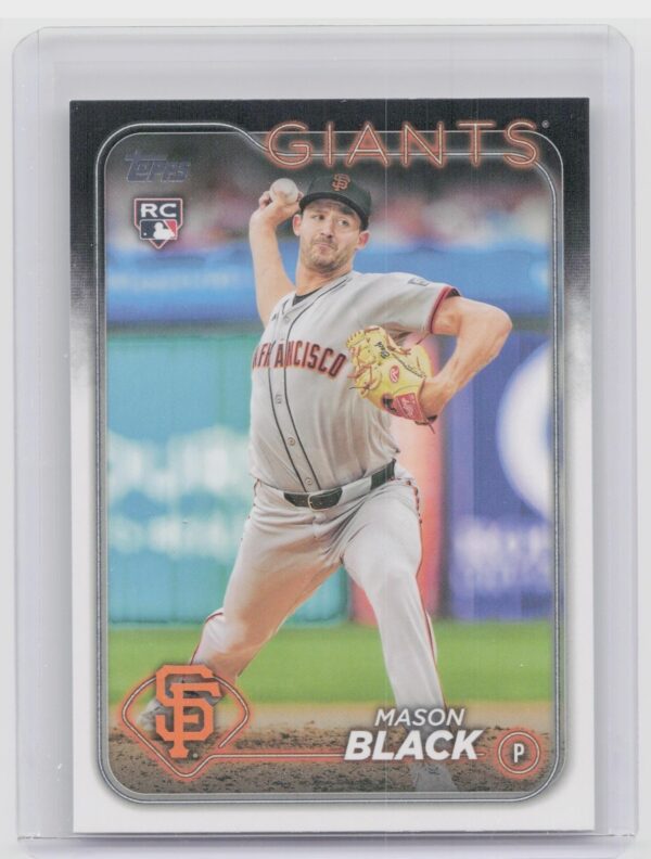 2024 Topps Update Mason Black RC US179 Giants