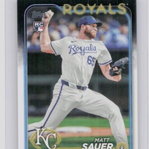 2024 Topps Update Matt Sauer RC #US25 Royals