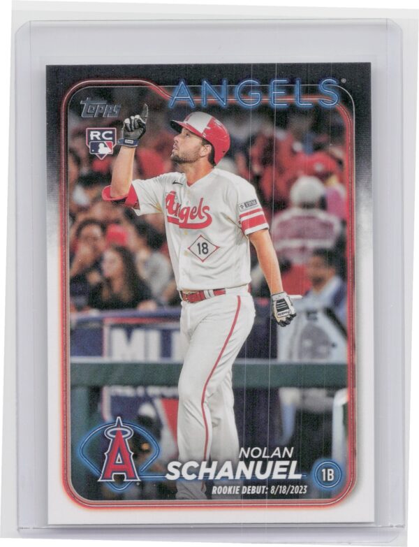 2024 Topps Update Nolan Schanuel #US193 Angels