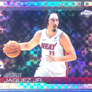 2025-26 Topps Chrome Jaime Jaquez Jr. X Fractor #161 Heat