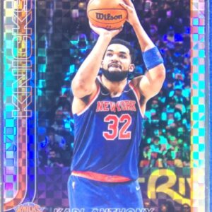 2025-26 Topps Chrome Karl-Anthony Towns X Fractor #179 Knicks