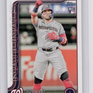 2025 Gypsy Queen Andres Chaparro RC #167 Nationals