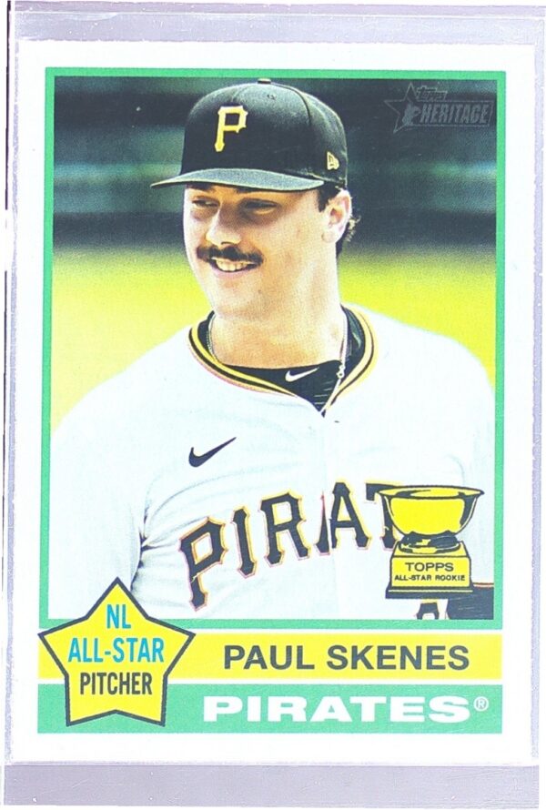2025 Heritage Paul Skenes #60 Pirates