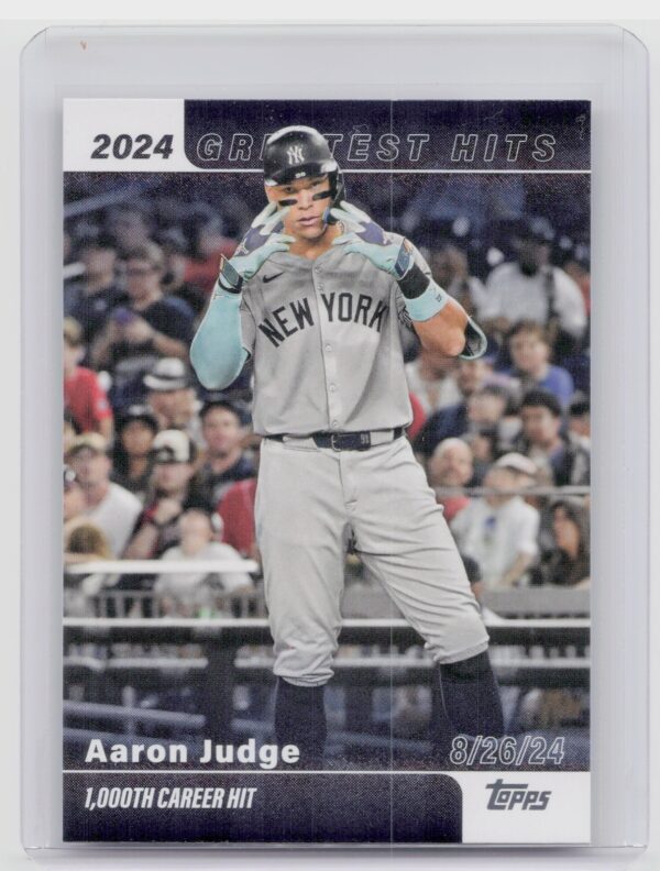 2025 Topps Aaron Judge #GH-16 Yankees 2024 Greatest Hits
