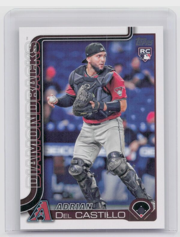2025 Topps Adrian Del Castillo RC #226 Diamondbacks