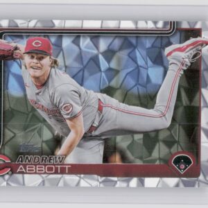 2025 Topps Andrew Abbott Diamante Foil #140 Reds