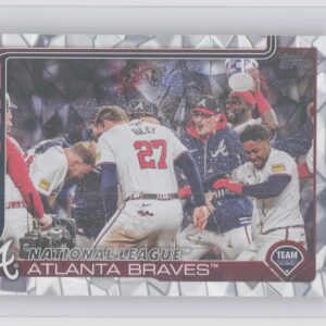 2025 Topps Atlanta Braves Diamante Foil #110 Braves