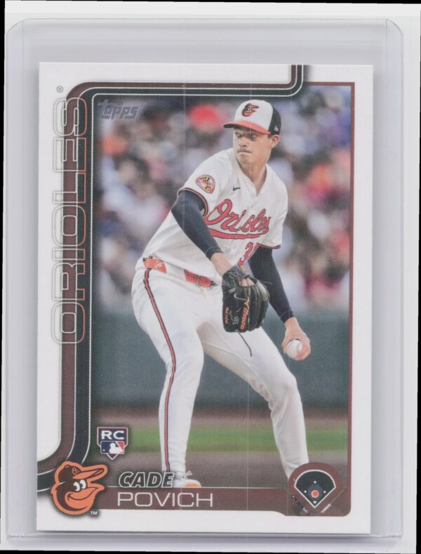 2025 Topps Cade Povich RC #25 Orioles