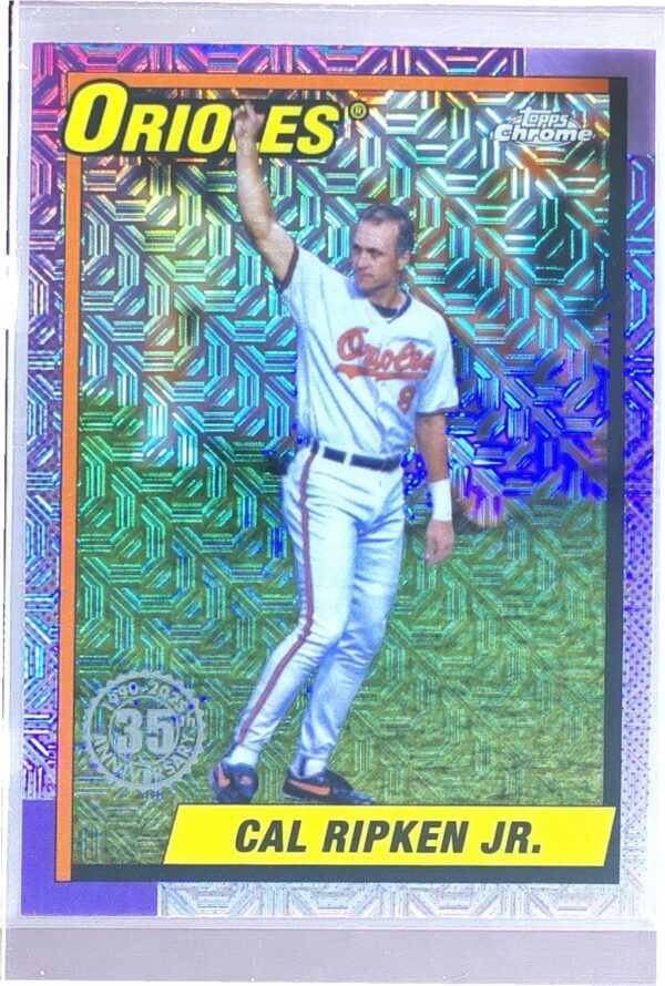 2025 Topps Cal Ripken Jr. #T90C-88 Orioles 1990 Topps 35th Anniversary Mojo