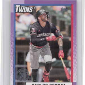 2025 Topps Carlos Correa #T90-72 Twins 1990 Topps Baseball 35th Anniversary