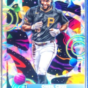 2025 Topps Chrome Cosmic Oneil Cruz White Hole Refractor #49 Pirates